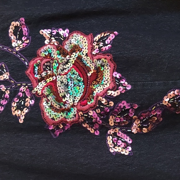 Sequined jeans jacket - Picture 5 of 8